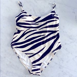 NWT H&M Zebra One-Piece Swimsuit